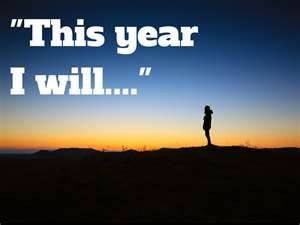This year I will...