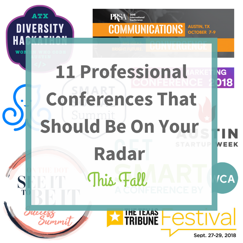 11 Professional Conferences That Should Be On Your Radar This Fall