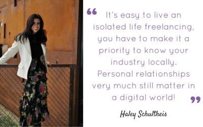 Forging Personal Relationships in a Digital World: An Interview with Haley Schultheis