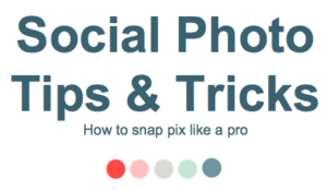 social photo tips