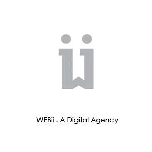 WEBii digital agency sponsor logo